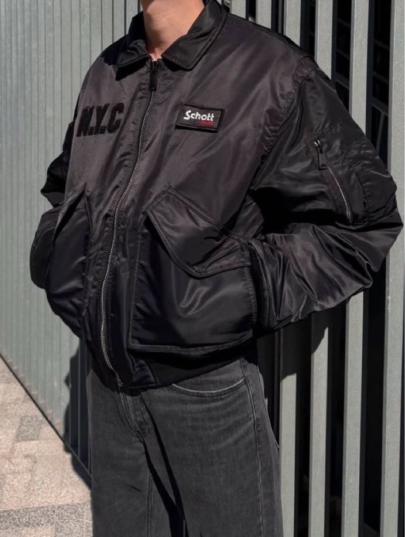 井*う様 PALACE SCHOTT CWU 90'S FIT BOMBER J