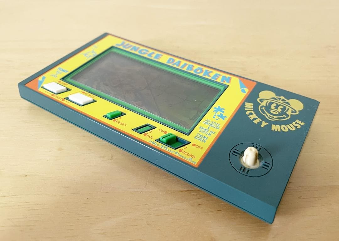 TOMY トミ一 ミッキーマウスのジャングル大冒険　ゲームウォッチ　LSI