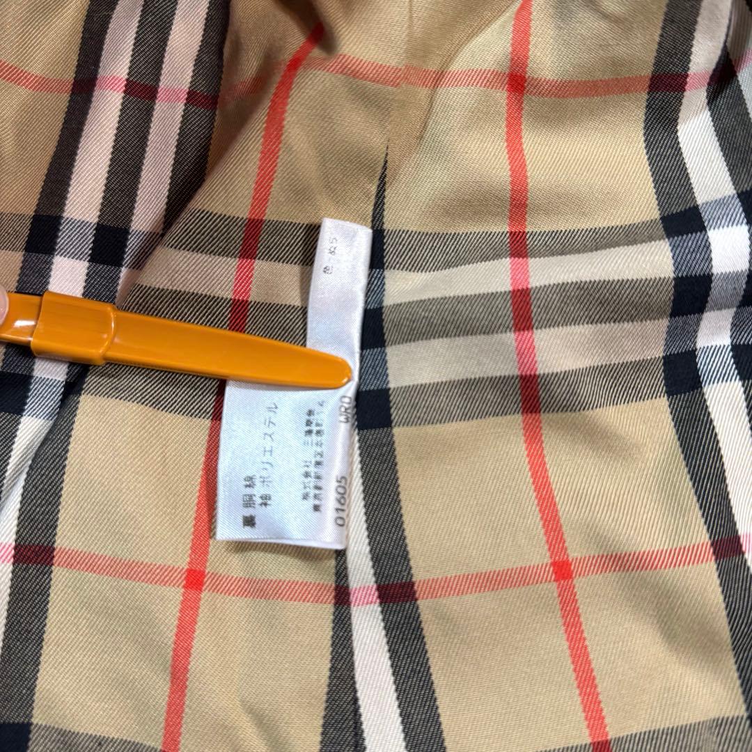 Burberry's バーバリーズ　ノバチェック　ステンカラーコート　38