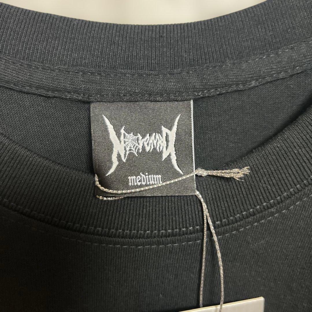 【タグ付き】NOREMID（ノーリミッド）　ブラックボーンTシャツ