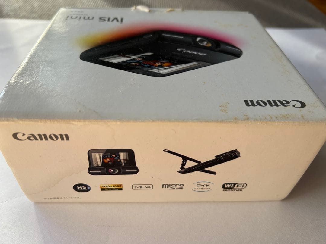 Canon iVIS mini ビデオカメラ 本体　廃盤　レア　展示品　美品