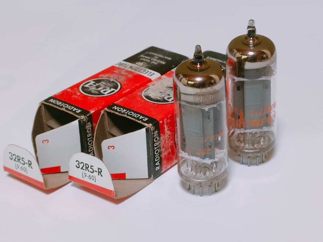 RCA 真空管 12BH7A 未使用に近い 2本セット
