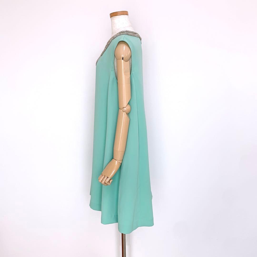 【美品✨】定価52,000円❤️グレースクラス✨サイズ38✨ビジューワンピース