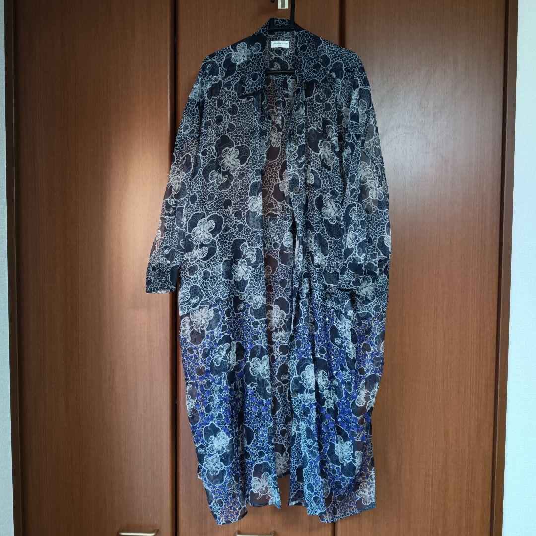 【DRIES VAN NOTEN】ワンピースとシースルーコート
