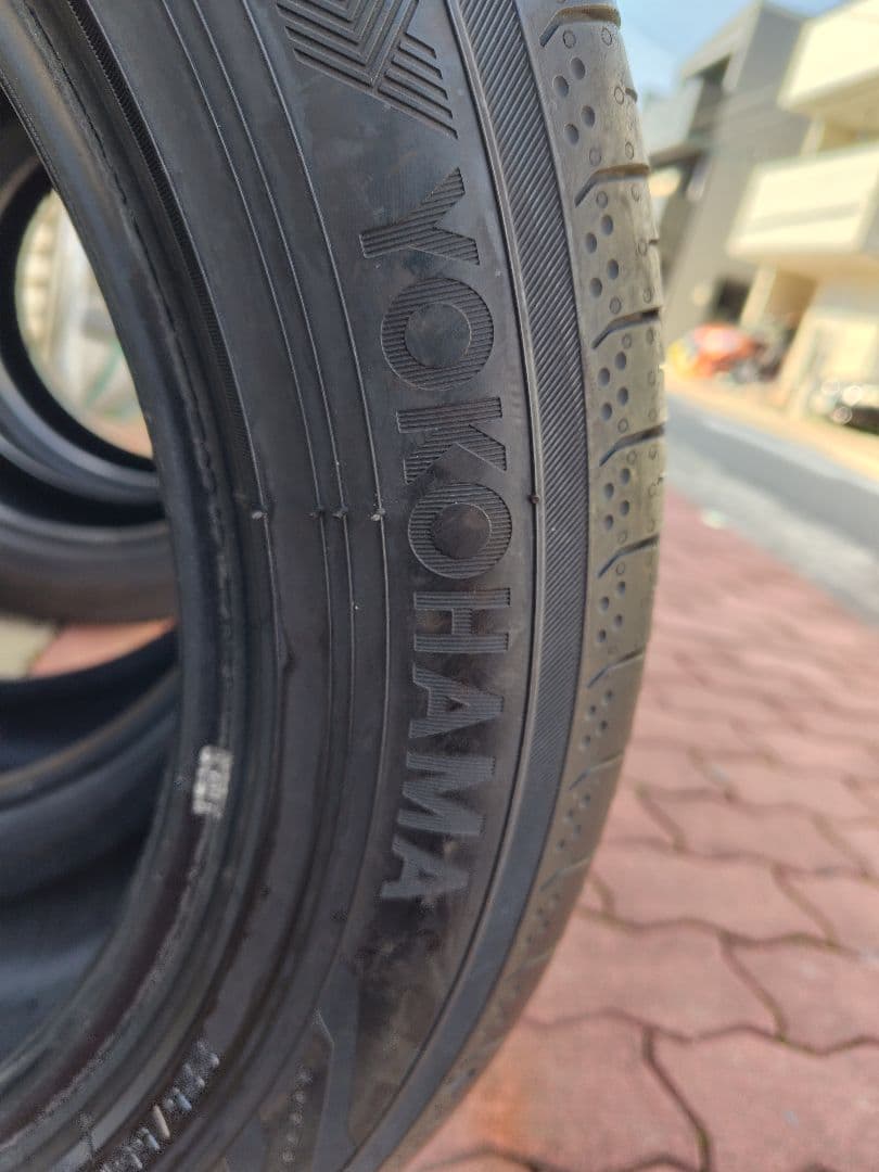 5080ヨコハマ RV03 225/55R18 23年製 8分山２本セット