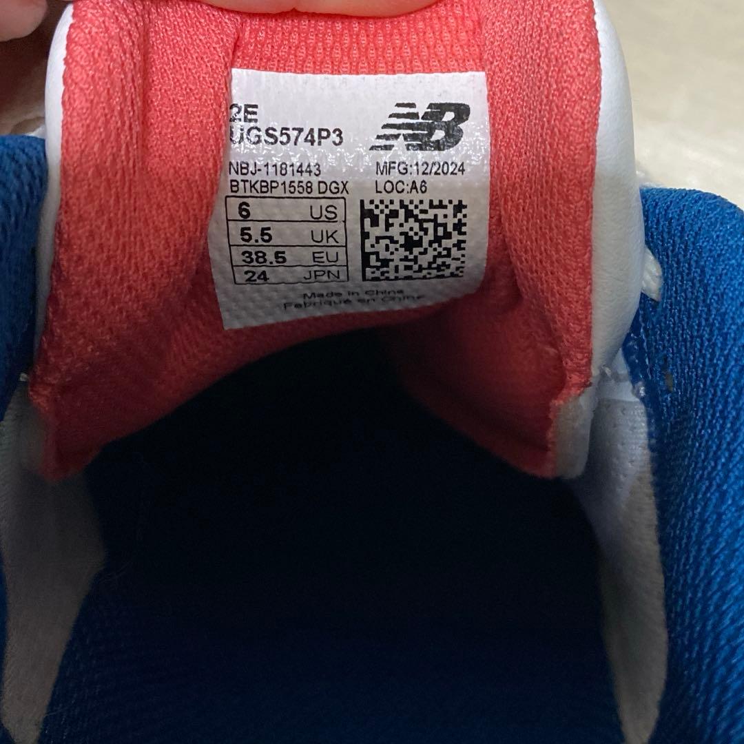 new balance　574 新品、未使用