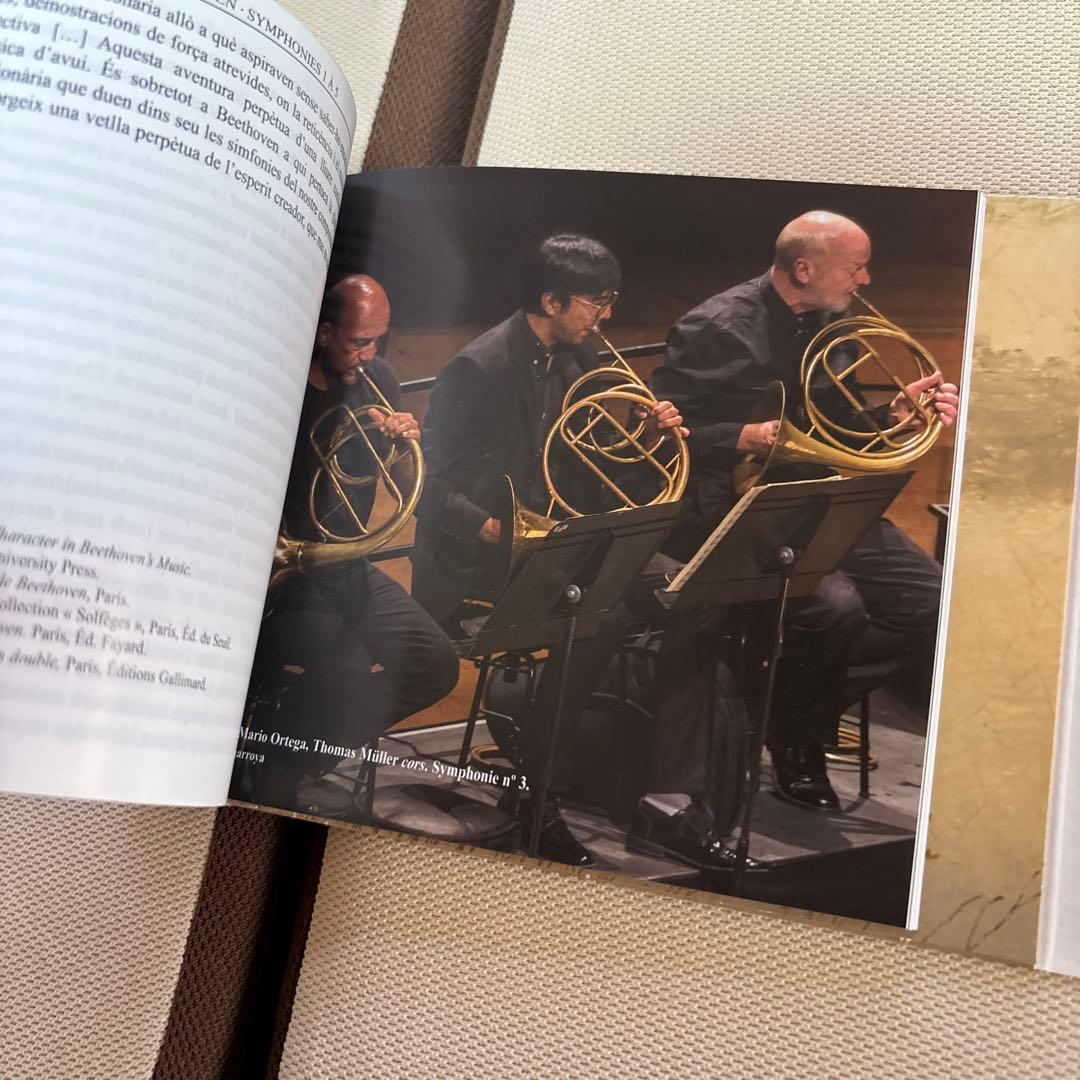 ジョルディ・サヴァール指揮　ベートーヴェン作曲、交響曲1番から9番SACD6枚組