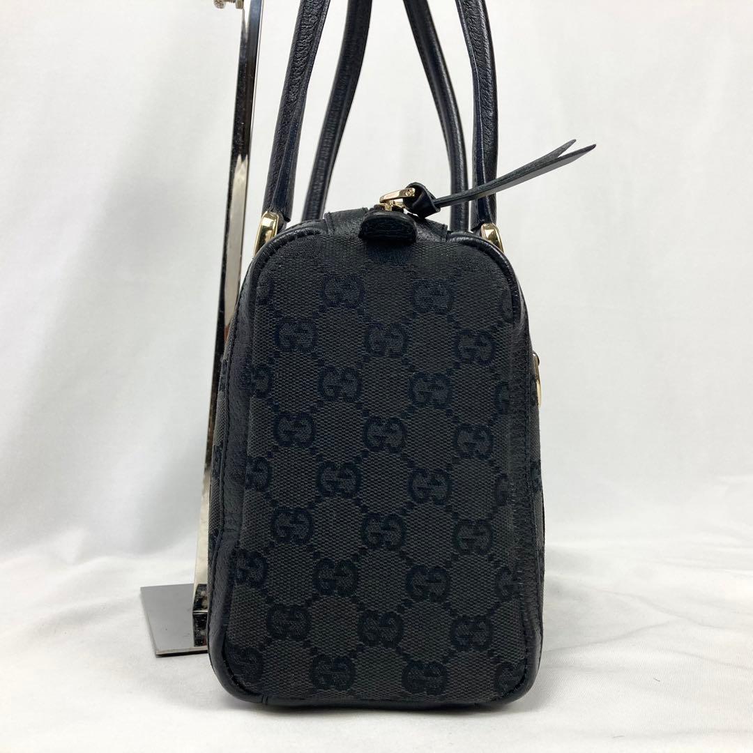 【極美品✨】グッチ ミニボストンバッグ アビー キャンバス GG柄 肩掛け