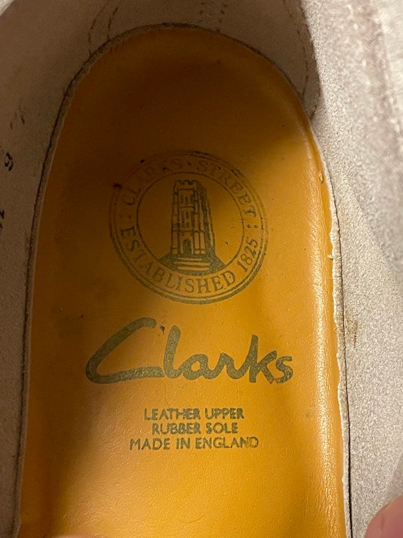 クラークス CLARKS デザート トレック GB 8.5 英国製