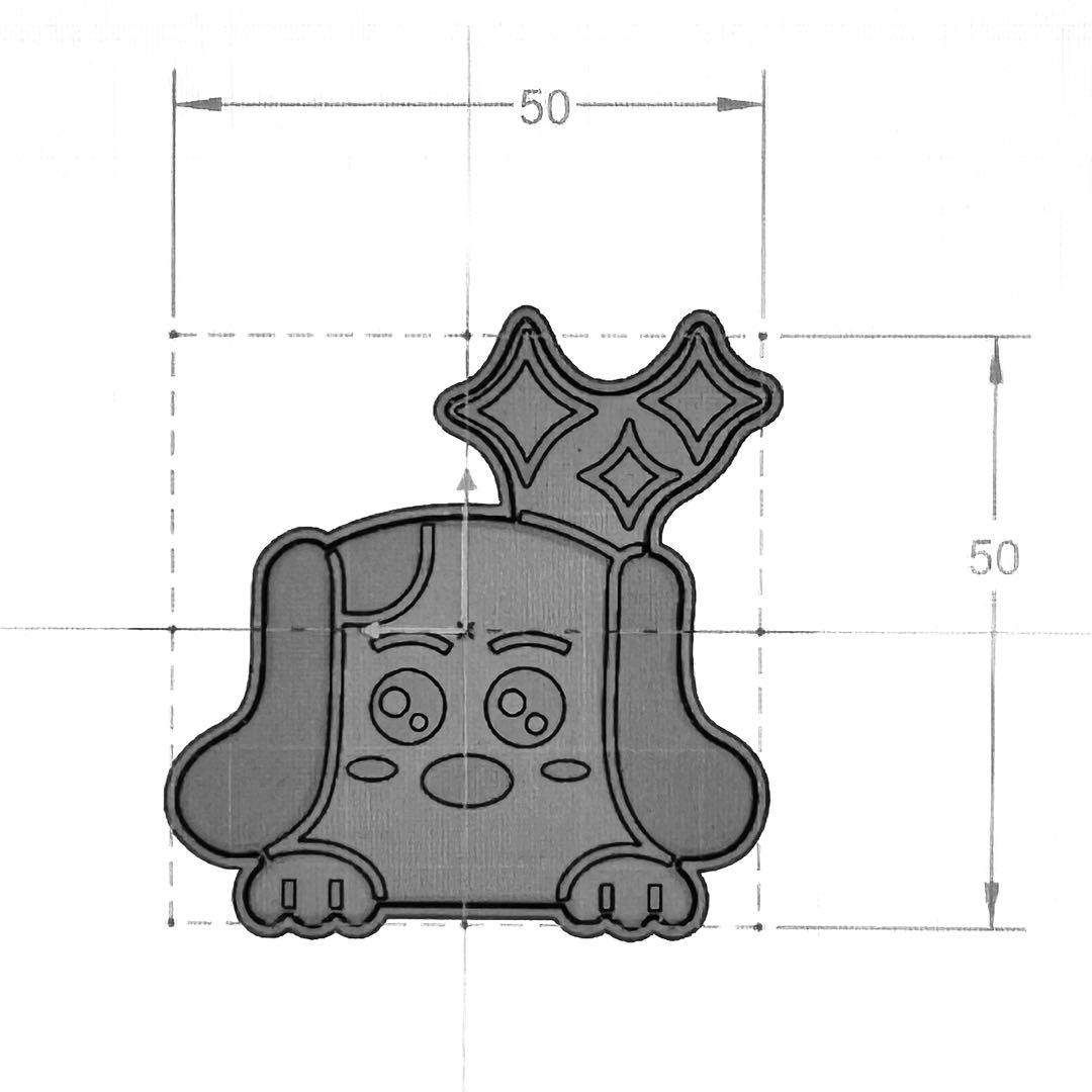 【ippi】オーダークッキー型