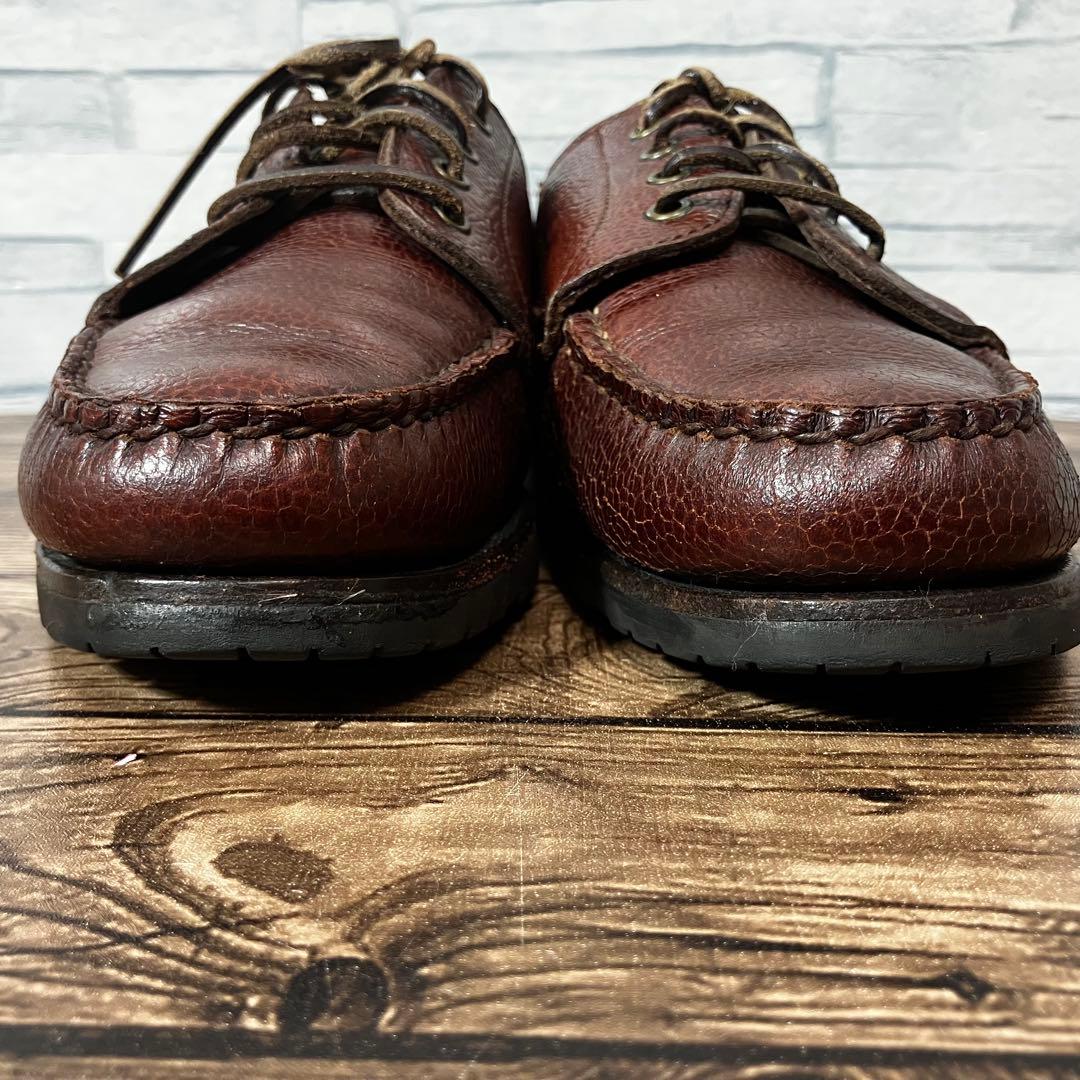 【25.0cm】COLE HAAN COUNTRY Uチップ シボ ビブラム