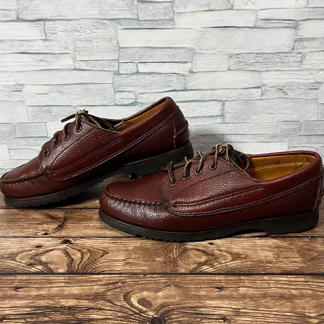 【25.0cm】COLE HAAN COUNTRY Uチップ シボ ビブラム