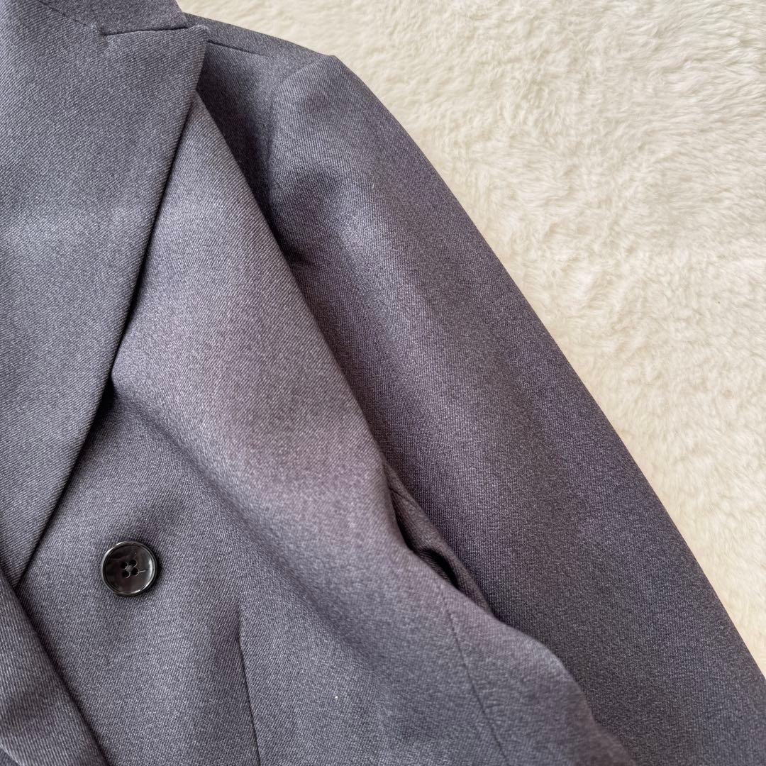 24AW SLOBE IENA TRダブルブレストジャケット グレー