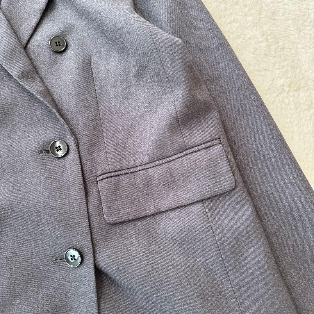 24AW SLOBE IENA TRダブルブレストジャケット グレー