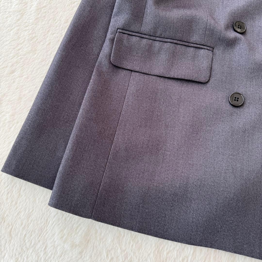 24AW SLOBE IENA TRダブルブレストジャケット グレー