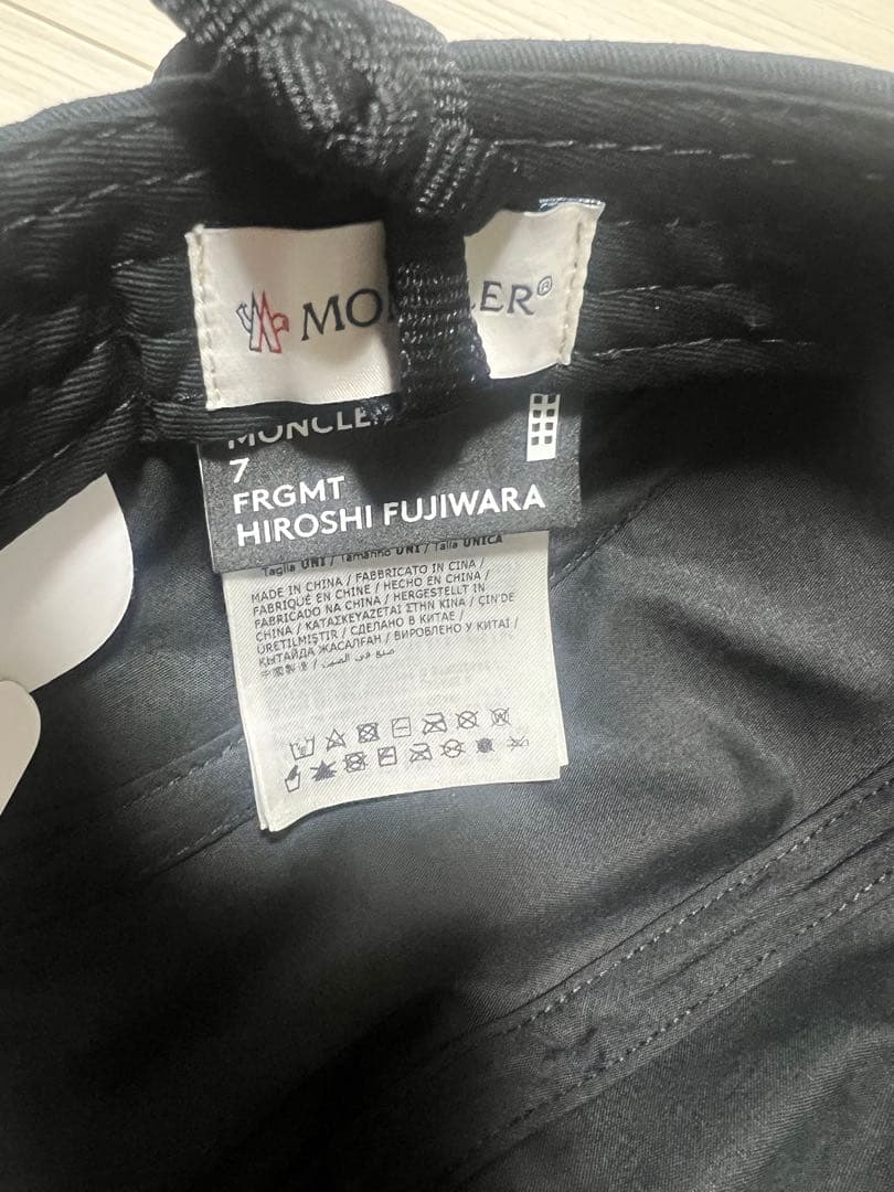 MONCLER × FRAGMENT design MFレザーパッチ