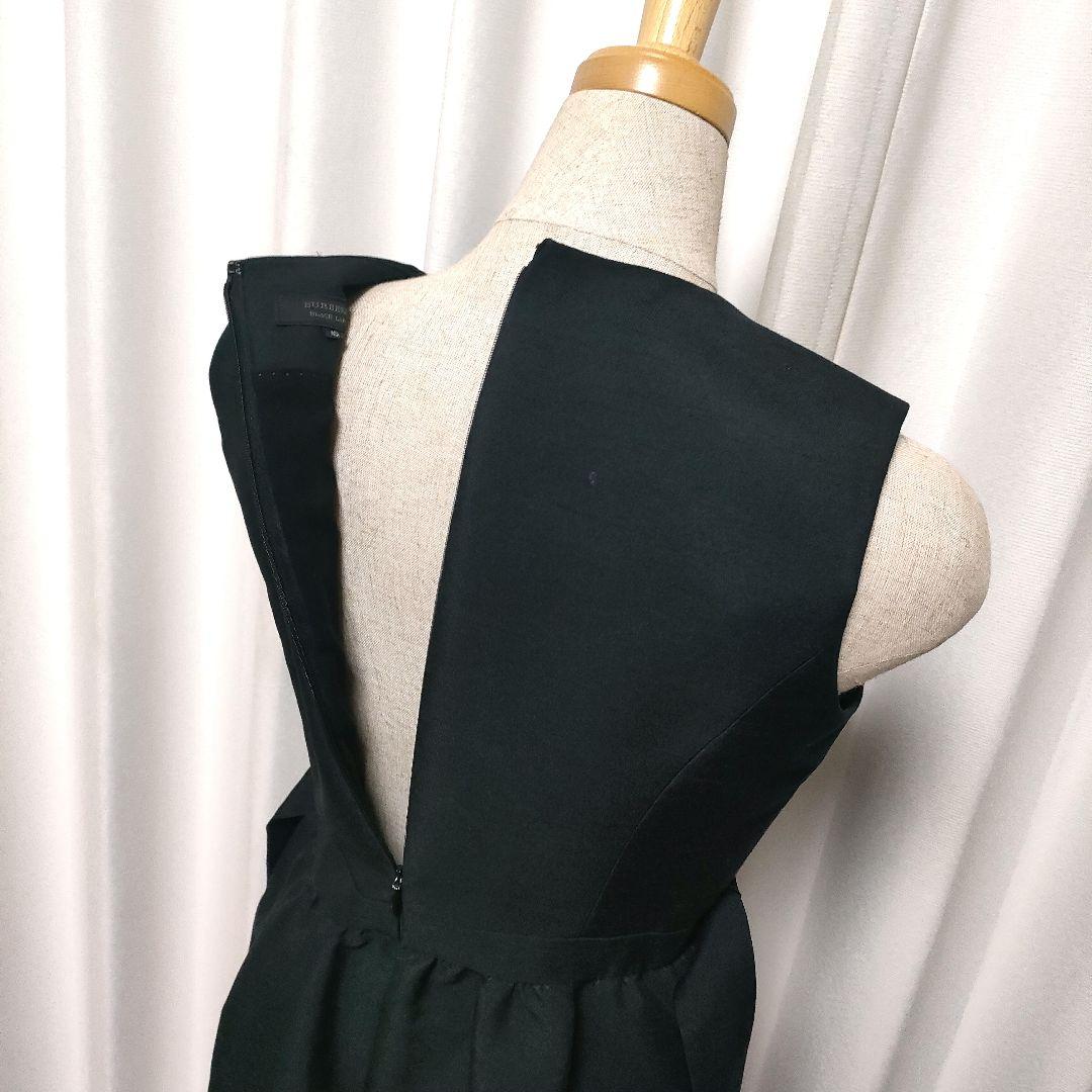 【美品】バーバリーブラックレーベル ノースリーブ ドレス ワンピース