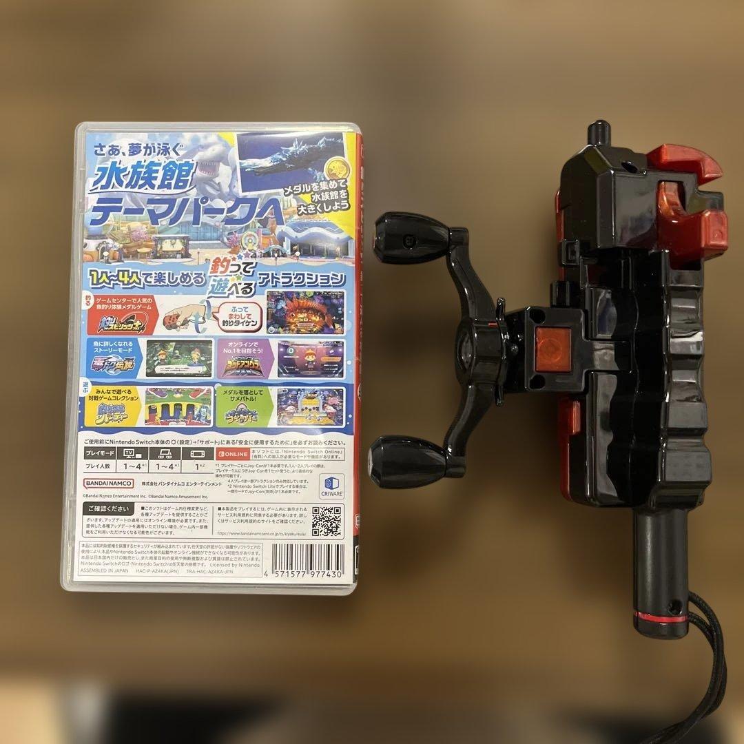 釣りスピリッツ 釣って遊べる水族館　専用コントローラー付き switch