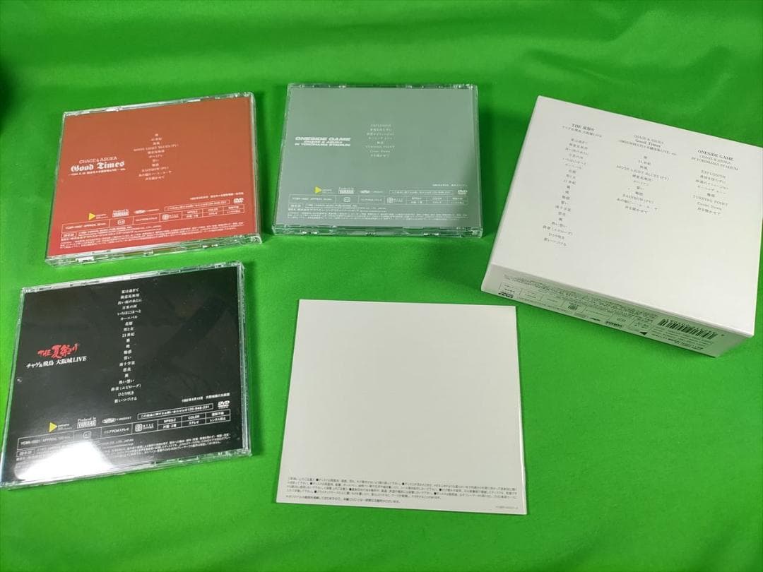 CHAGE＆ASKA LIVE DVD-BOX1～3+特典 DVD【中古】
