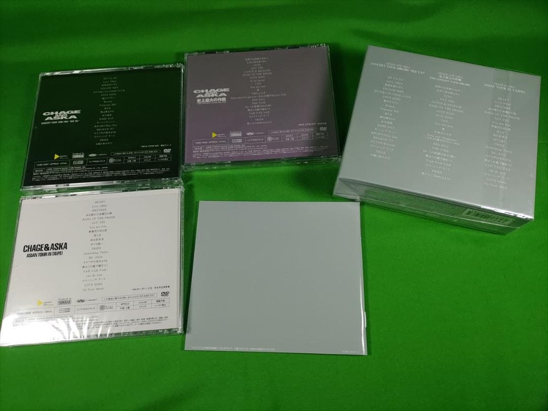 CHAGE＆ASKA LIVE DVD-BOX1～3+特典 DVD【中古】