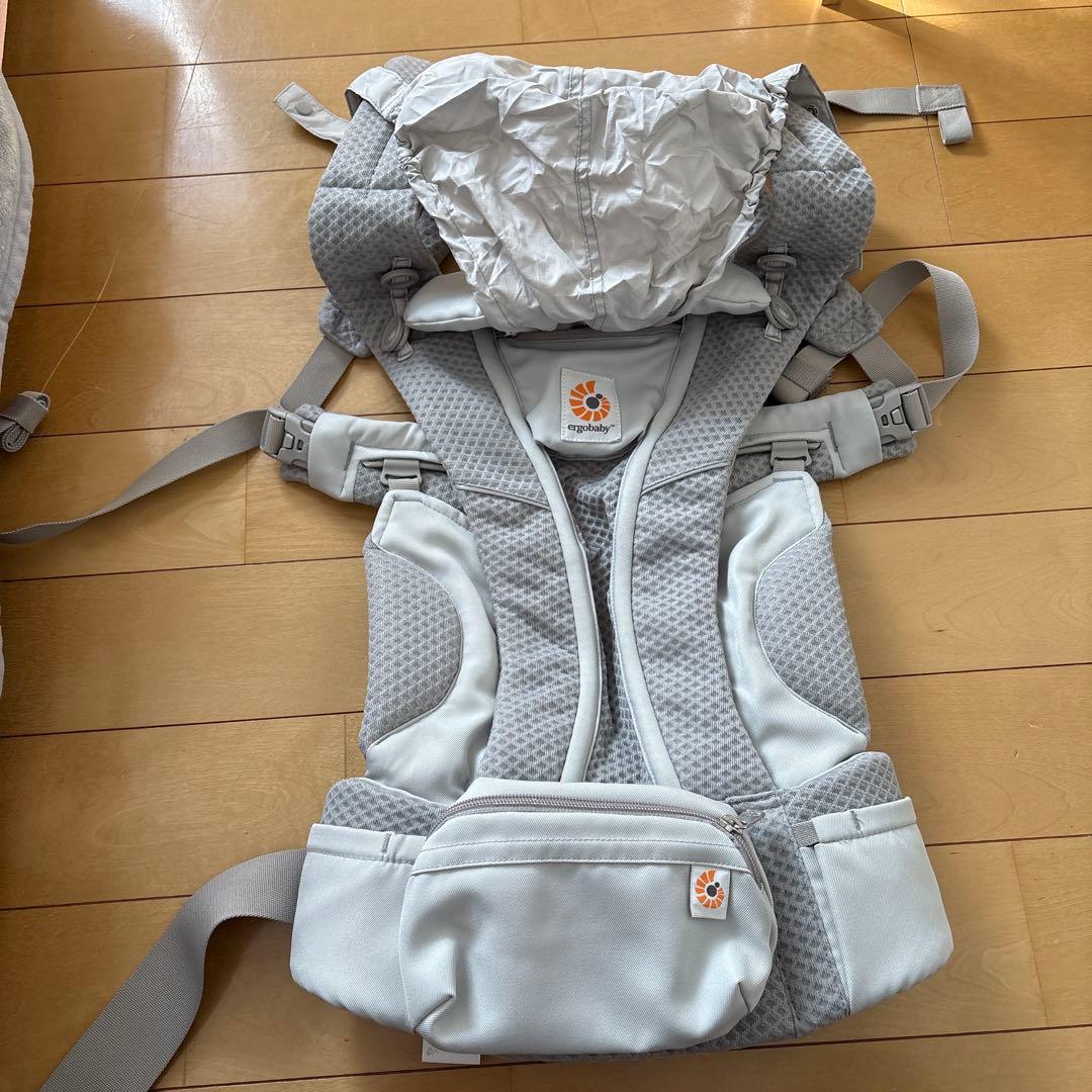 正規品 エルゴベビー　オムニブリーズ　パールグレー