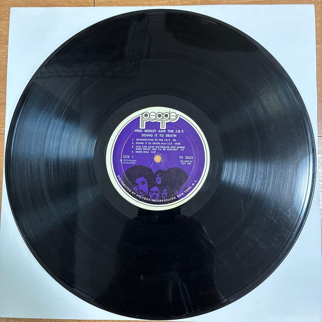 ジェイビーズ 名盤 レコード ドゥーイングイットトゥデス USオリジナル盤