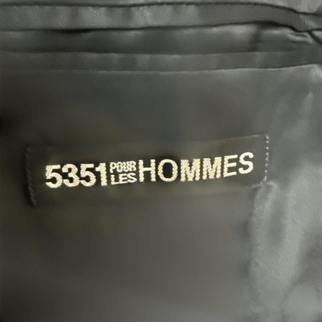 5351 POUR LES HOMMES ブラックスーツ