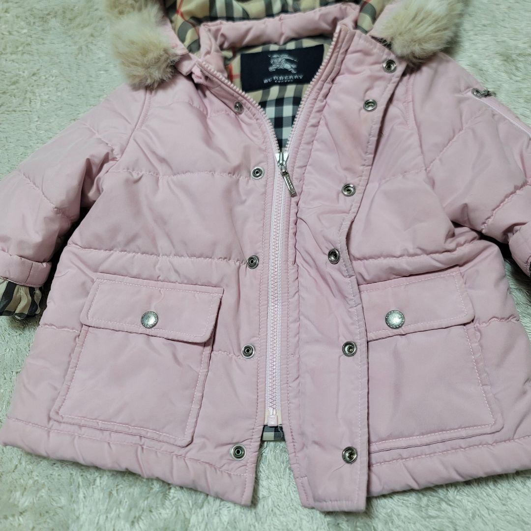 BURBERRY LONDON バーバリー アウター ジャケット ピンク80cm