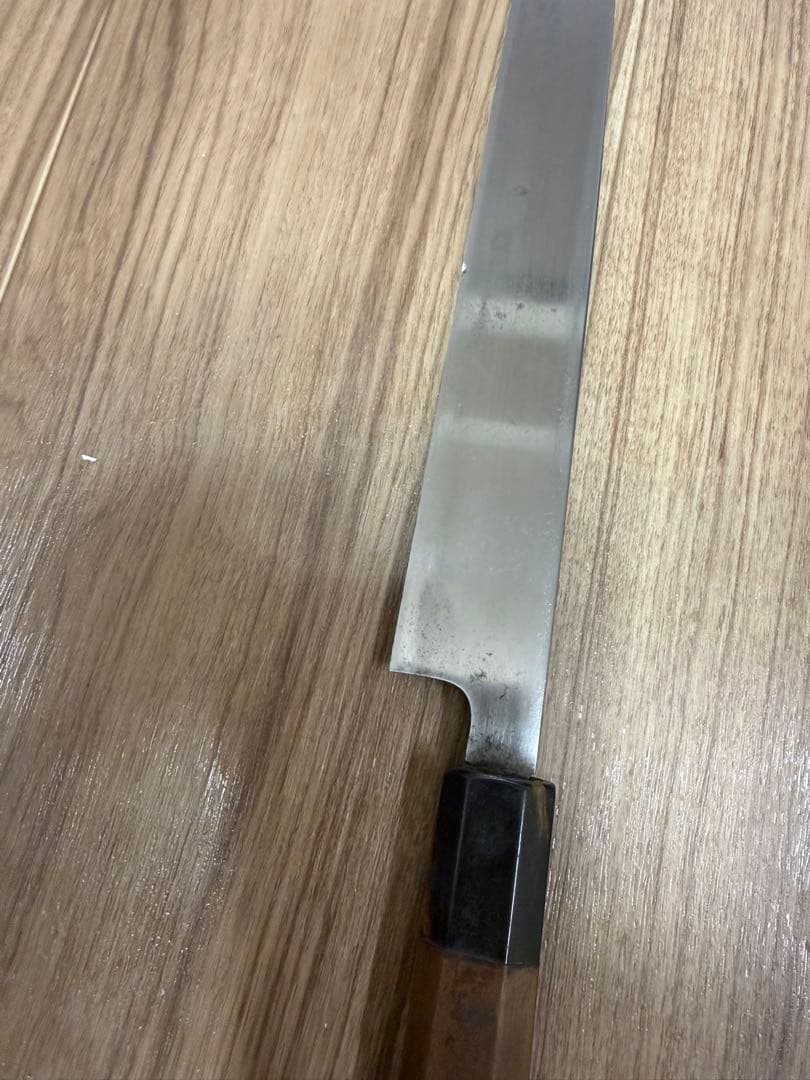 田中 野夫］祐成　青鋼　柳刃包丁　尺一