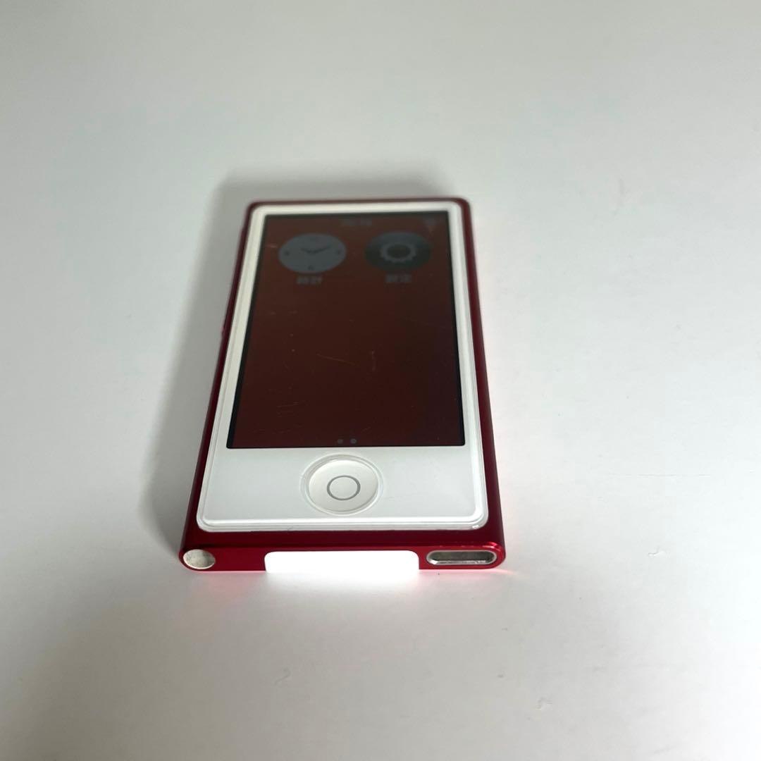 iPod nano 第7世代/16GB/レッド〈MD744J〉