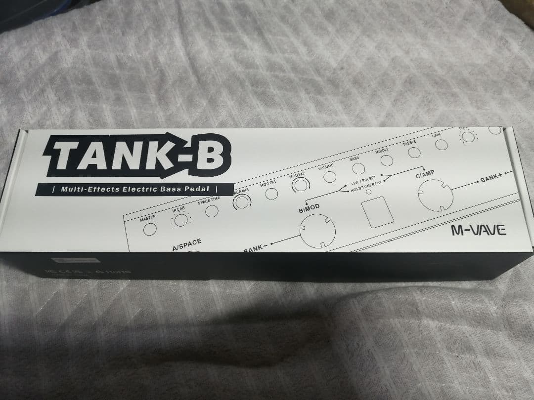 M-VAVE TANK-B マルチエフェクトペダル