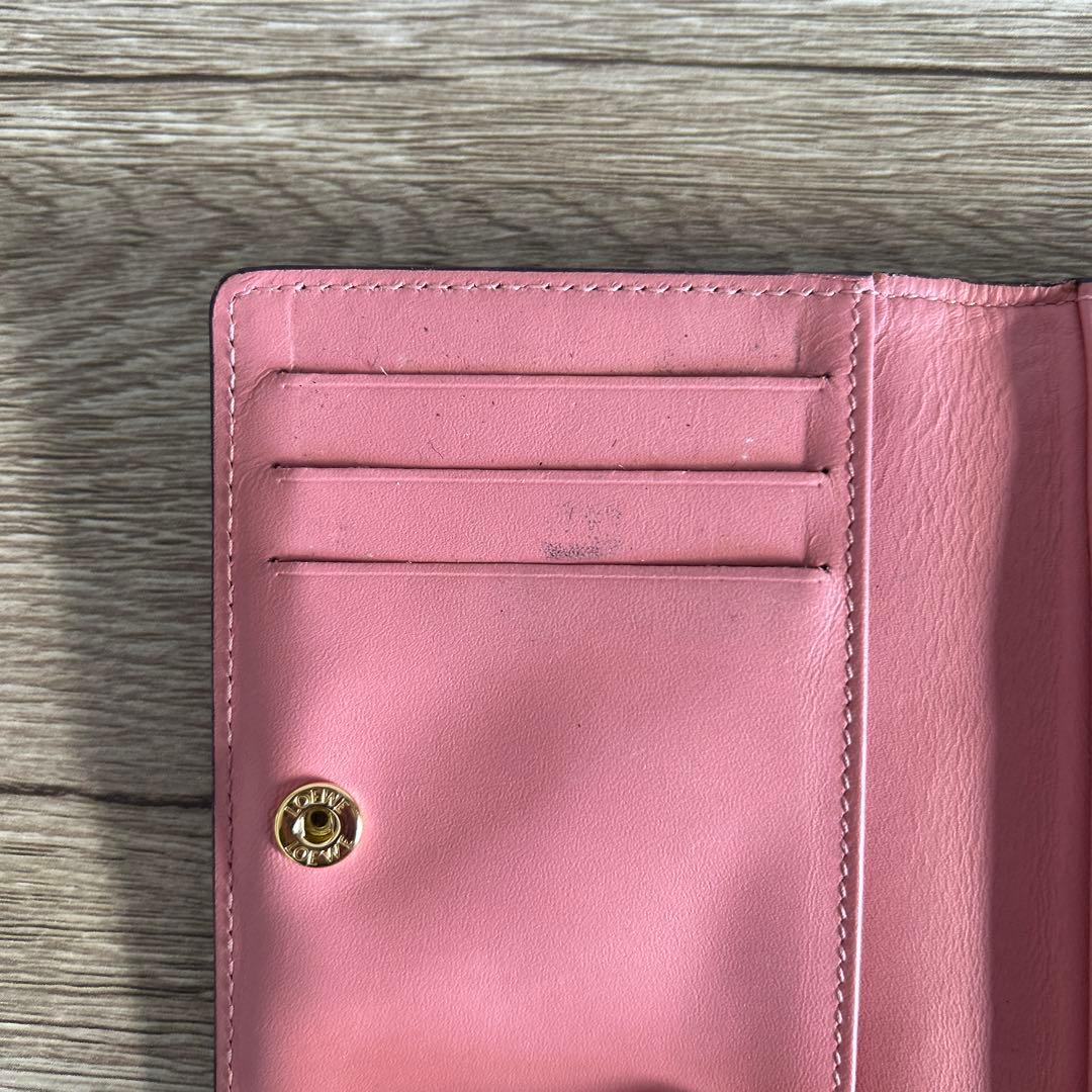 LOEWE スモールジップ財布 ブラック 2017年製