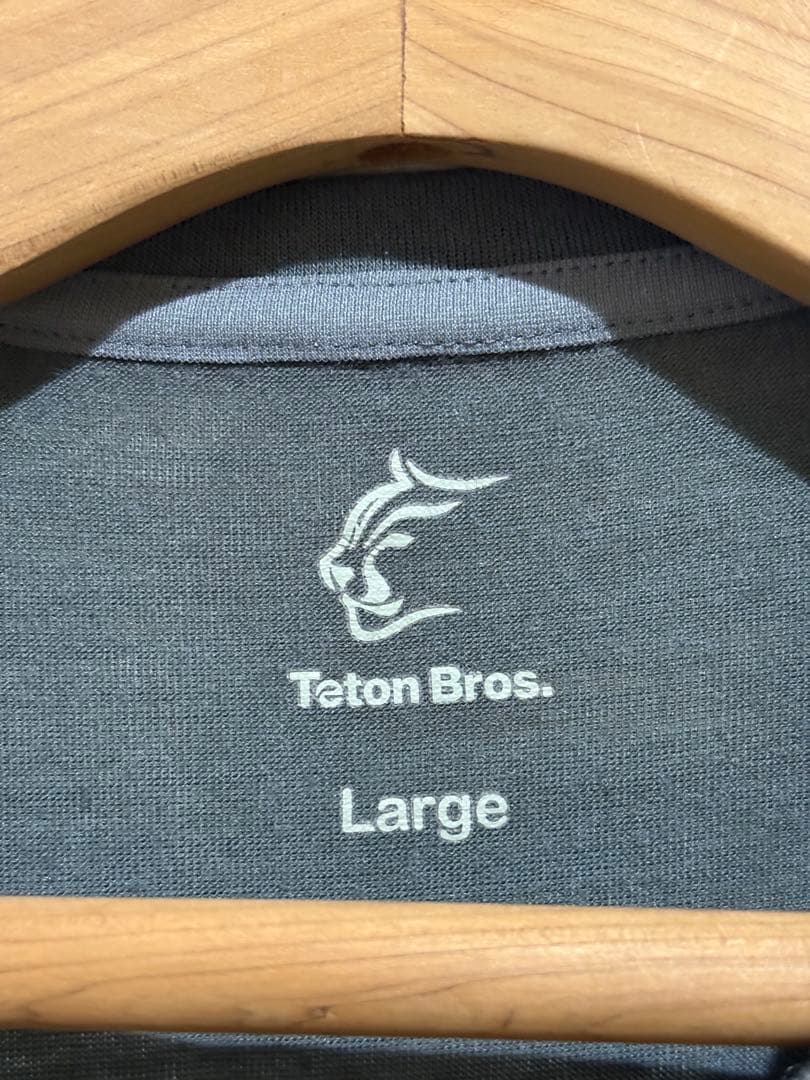 Teton Bros ティートンブロス グレー タンクトップ サイズL