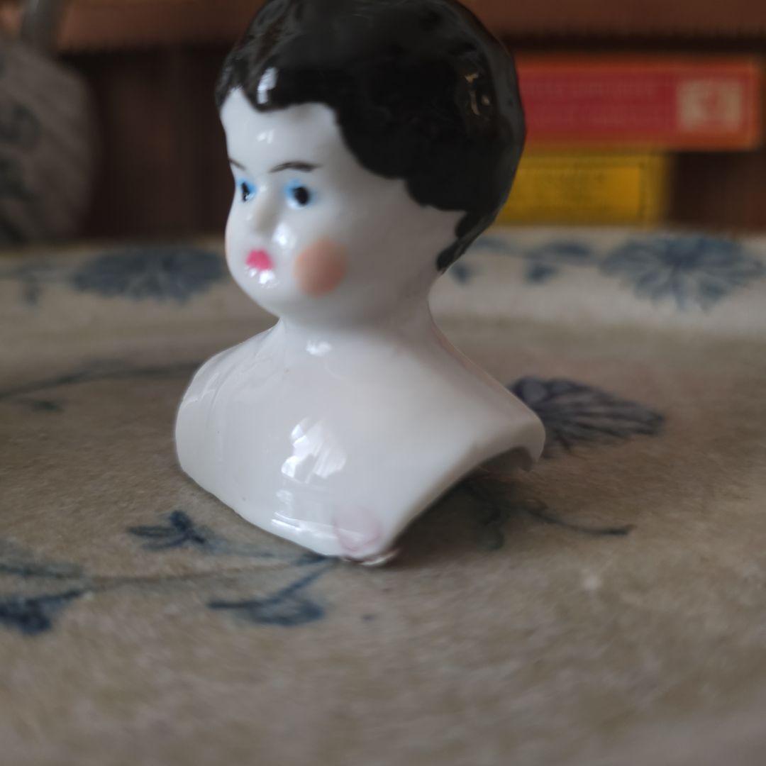 Antique チャイナヘッドドール　　2点
