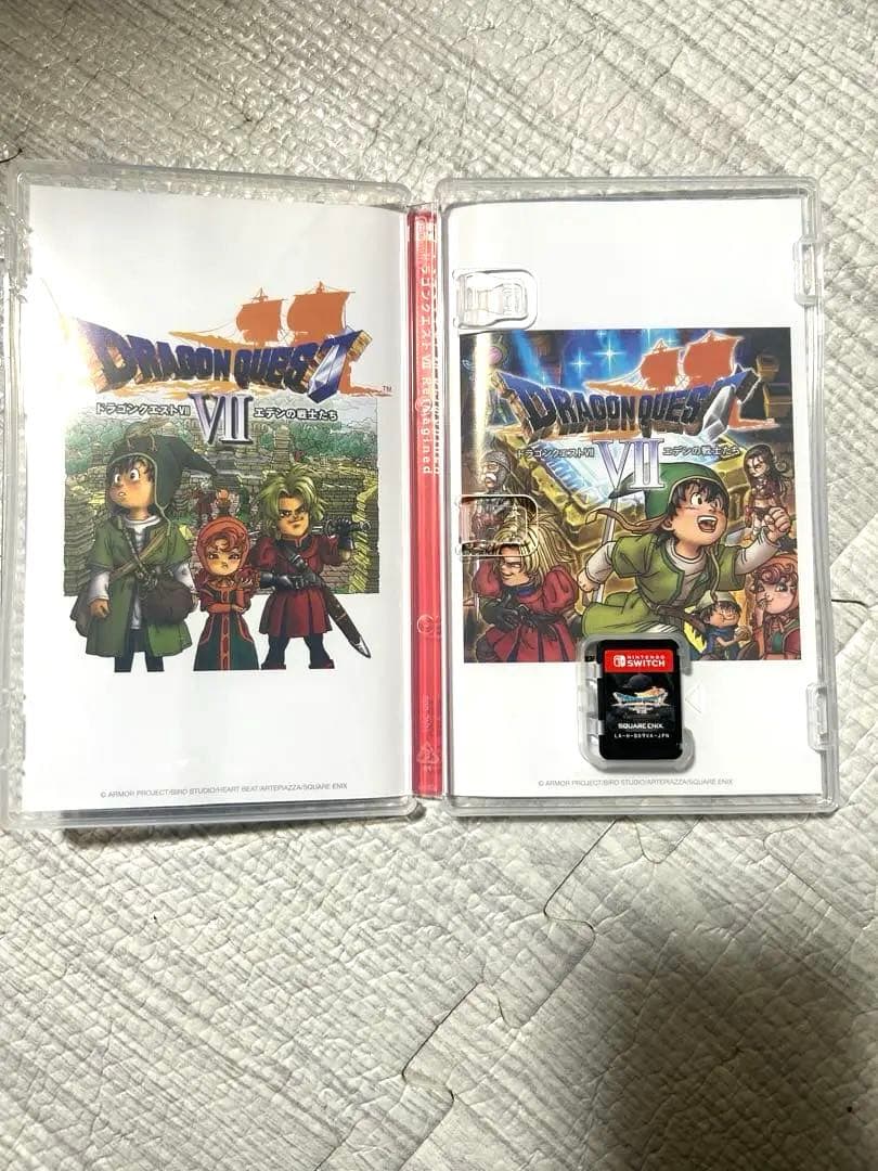 【2/19まで限定】ドラゴンクエストⅦ switch版　早期購入特典使用済み