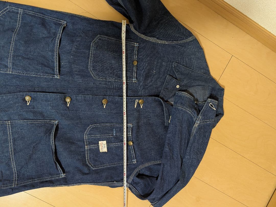 Sears ヴィンテージ カバーオール（タグにVAT DYED記載あり）