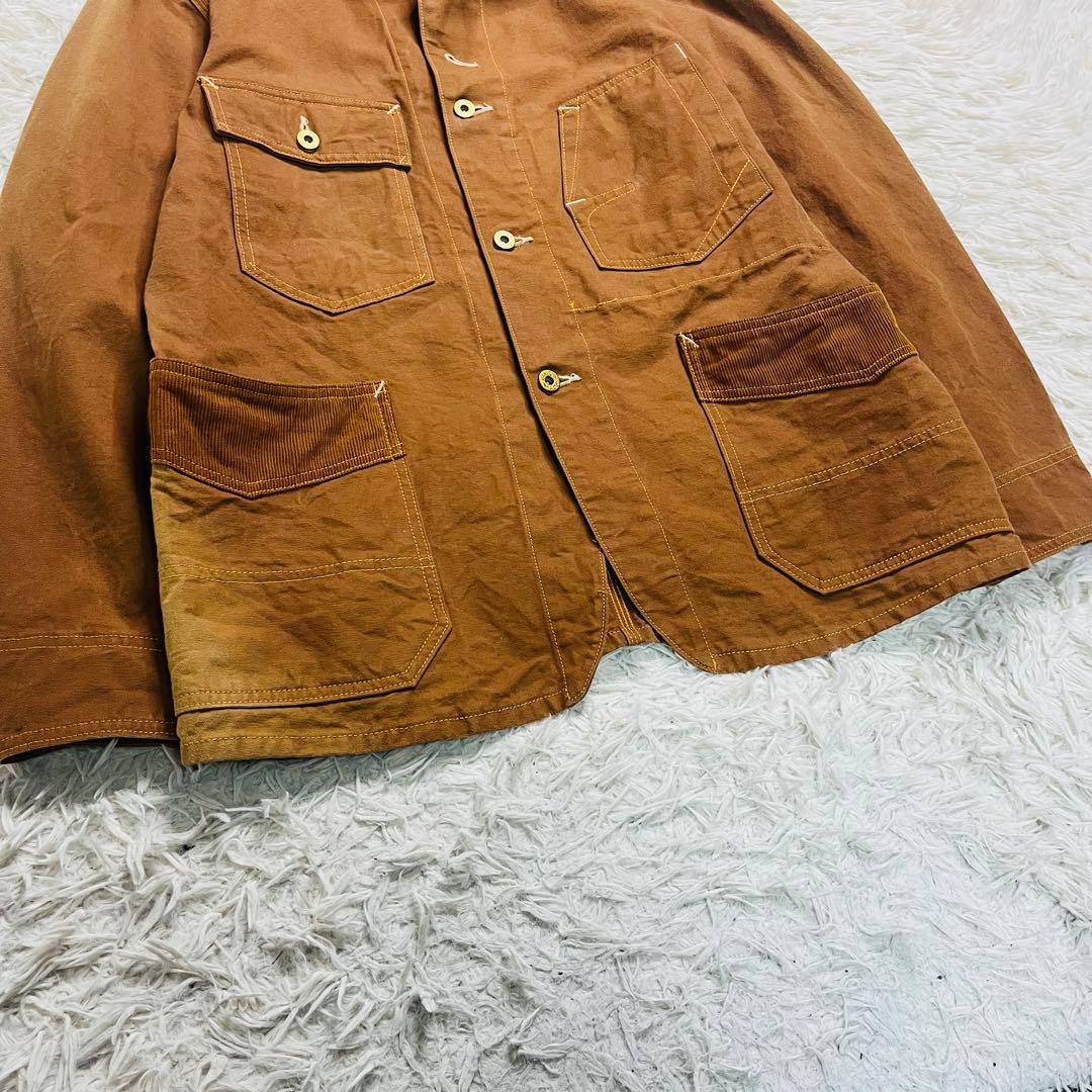 EIGHT-G ダック カバーオール size40 ワークコート 8JK-20