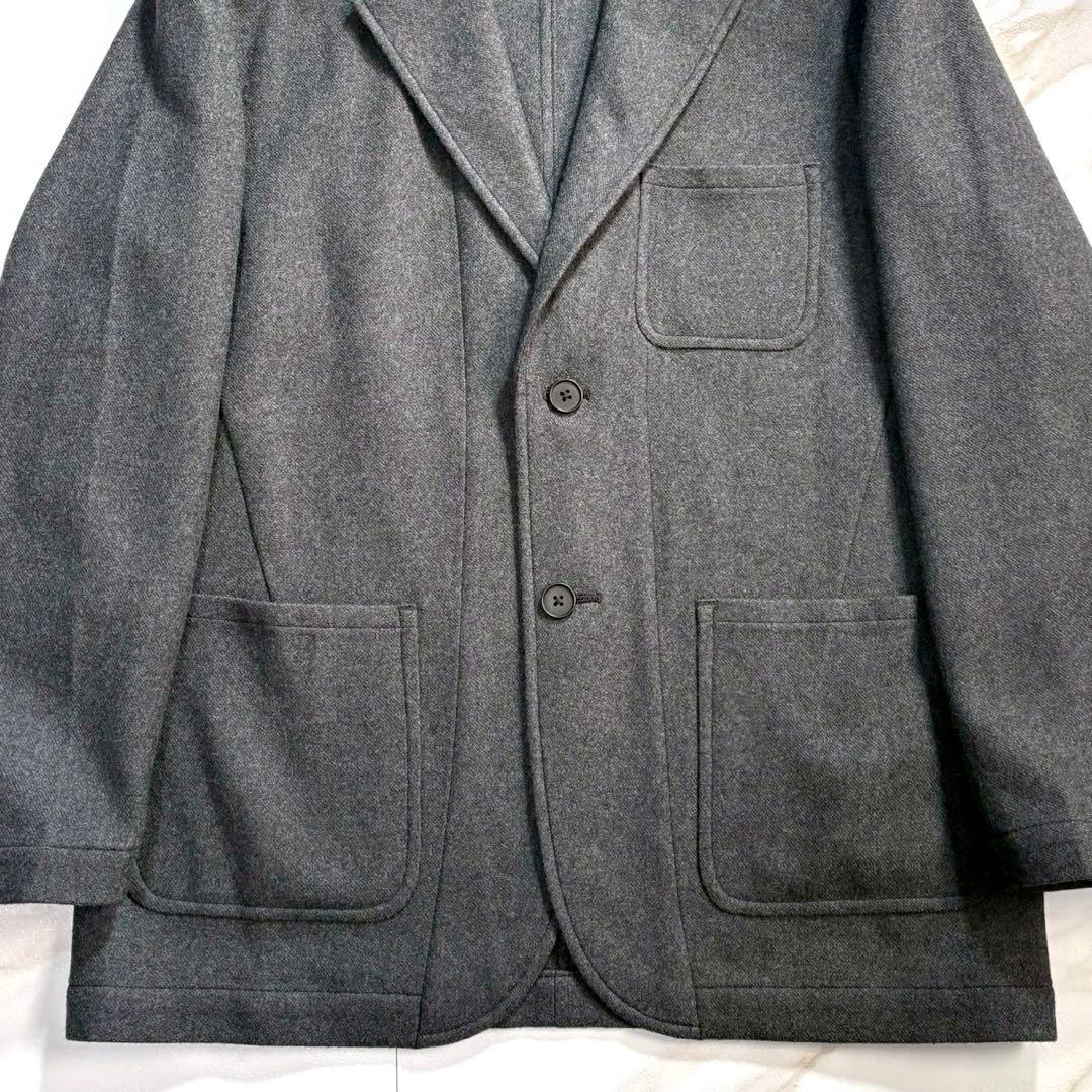 専用【極美品】イレーヴ 22AW カシミヤ ウール フランネルジャケット0グレー