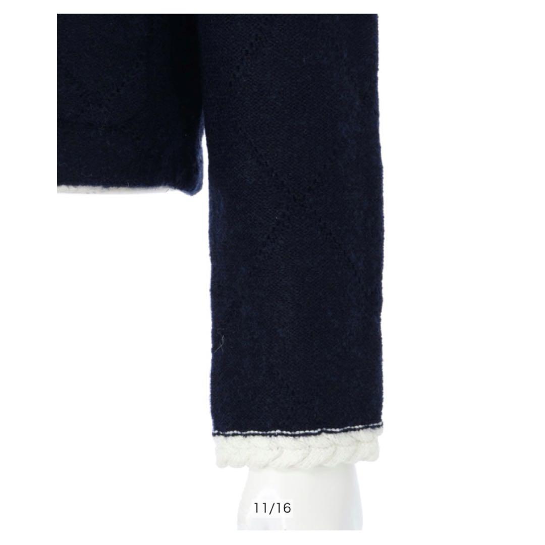 【ちょこ】〈MARIEBELLEコラボ〉RibbonKnitJacket