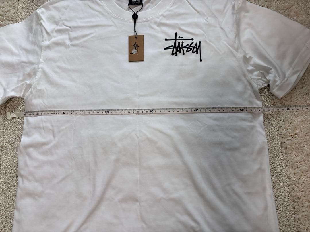 新品未使用 Stussy サイコロ Tシャツ Lサイズ ホワイト