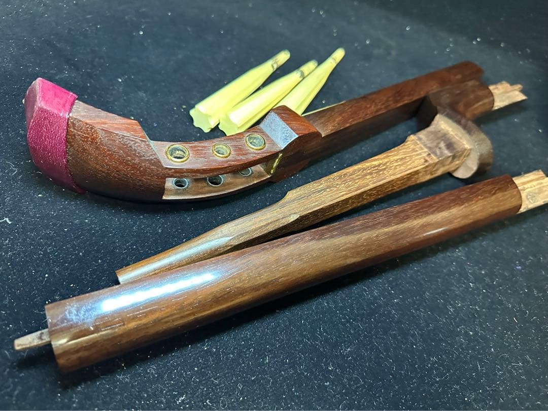 三味線 紅木　紫檀　 糸巻高級天然素材 　 弦楽器