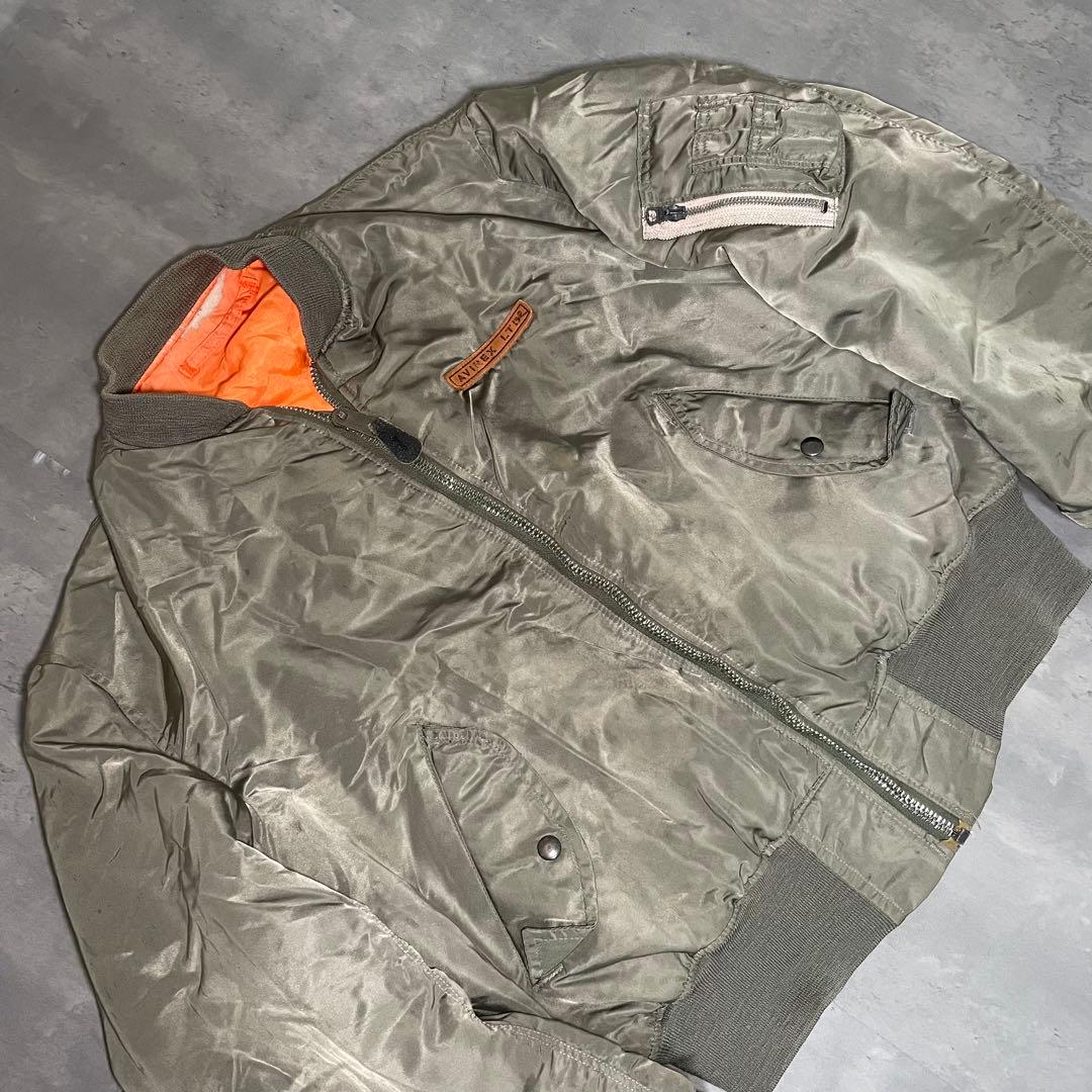 さ*い様 90s AVIREX MA-1 Flight Jacket USA製