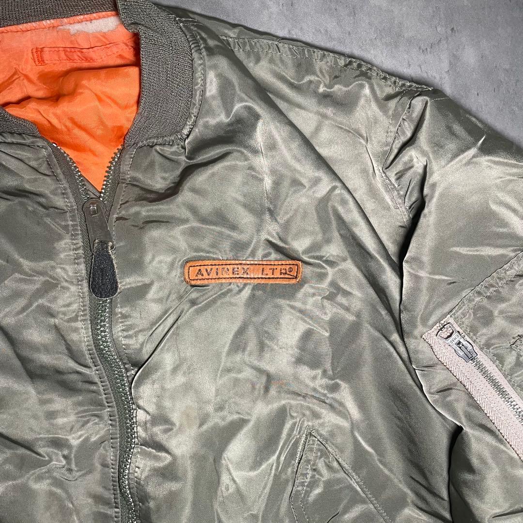 さ*い様 90s AVIREX MA-1 Flight Jacket USA製