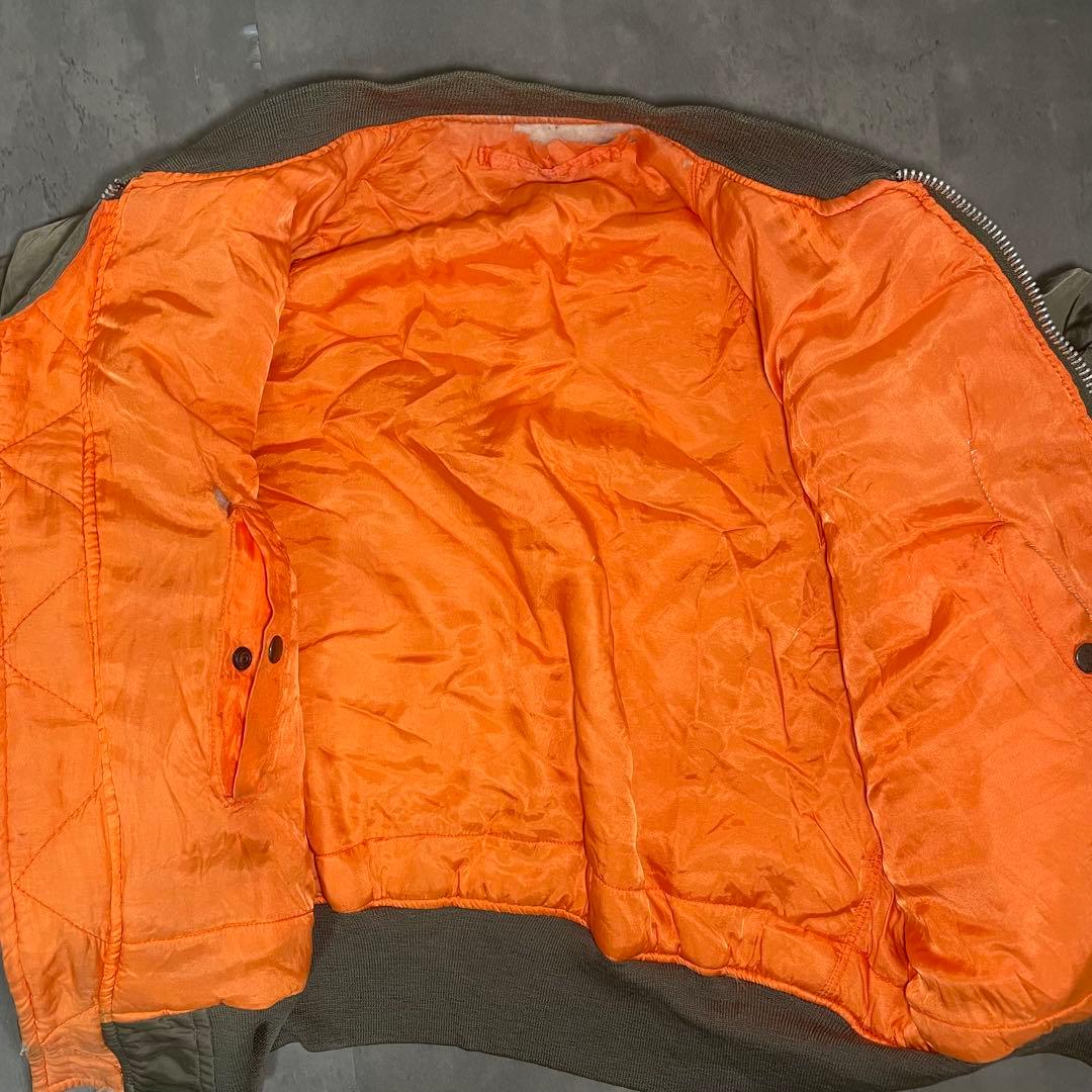 さ*い様 90s AVIREX MA-1 Flight Jacket USA製