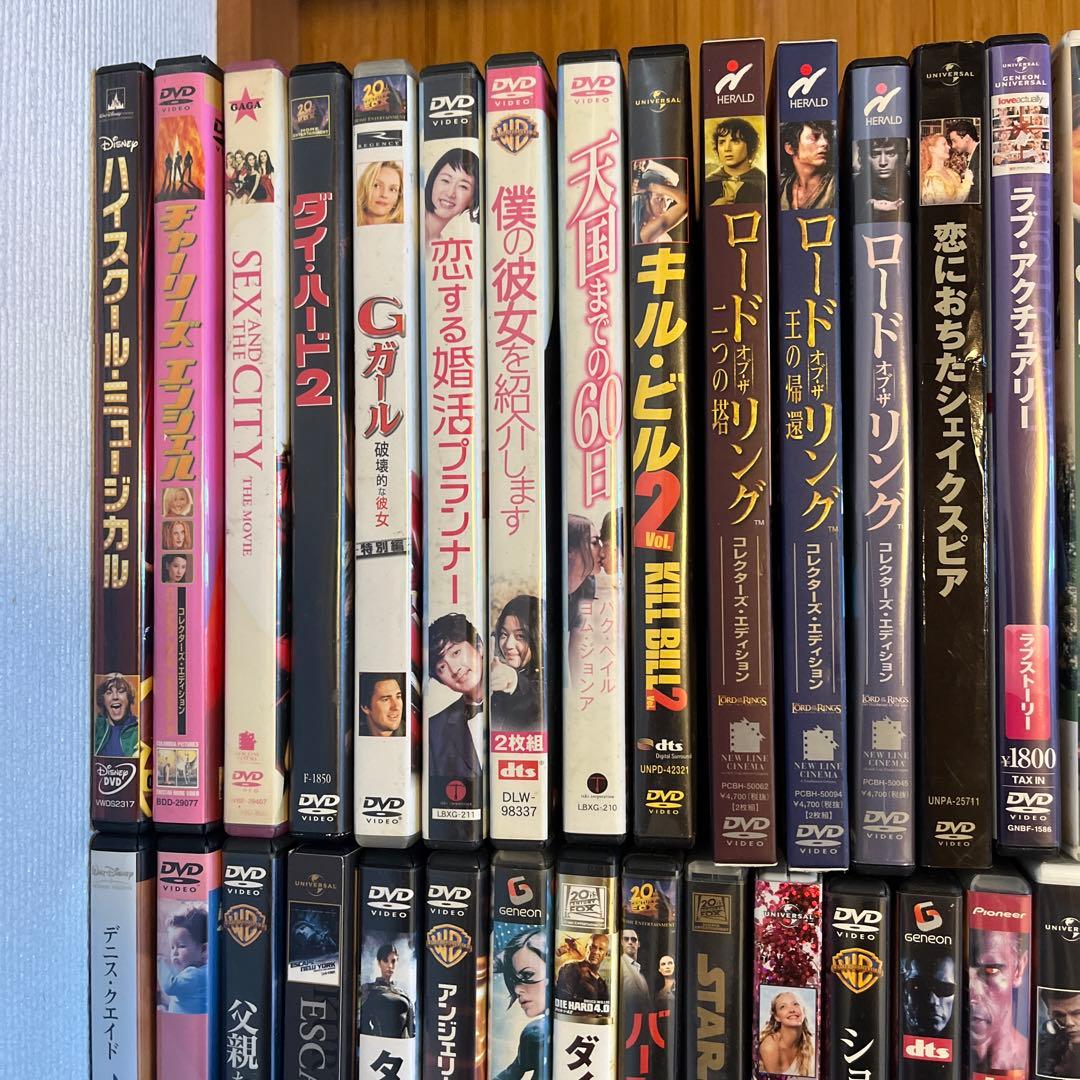 DVD 大量　洋画　邦画　まとめ売り　約115本　 未検品