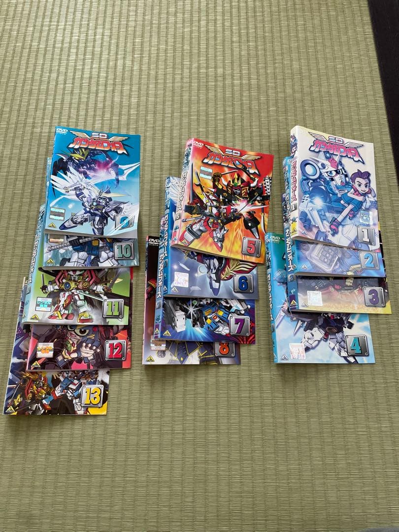 SDガンダムフォース DVD 全13巻セット