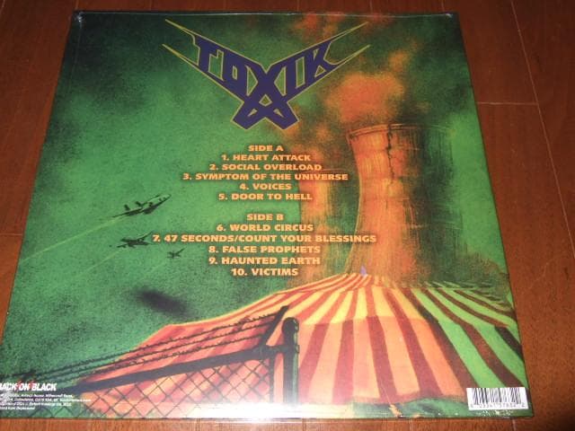 TOXIK,新品レコード,スラッシュメタル,トキシック,アナログ盤