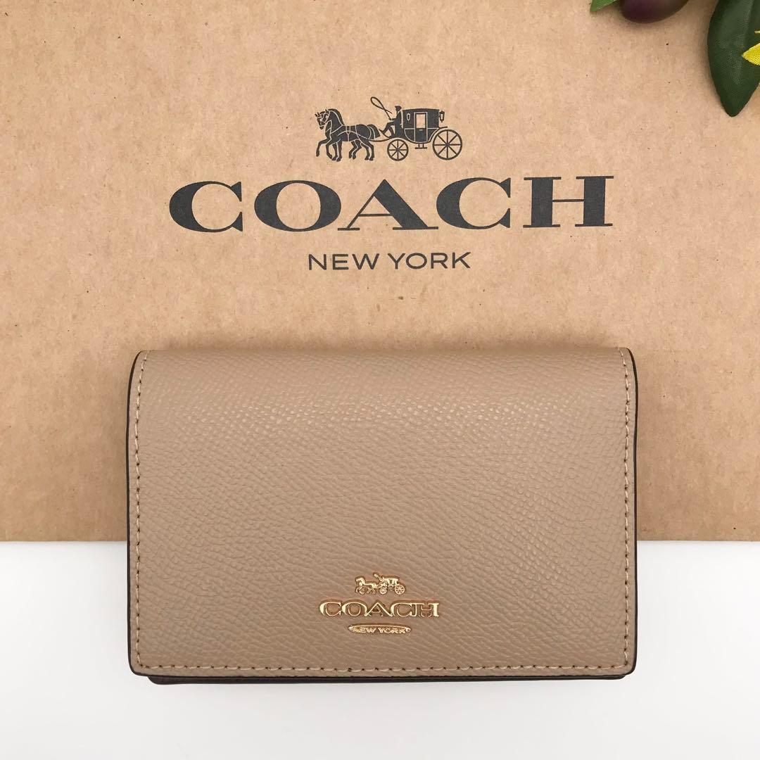 COACH 大人気！！ ビジネス カードケース トープ 名刺入れ 男女兼用 新品