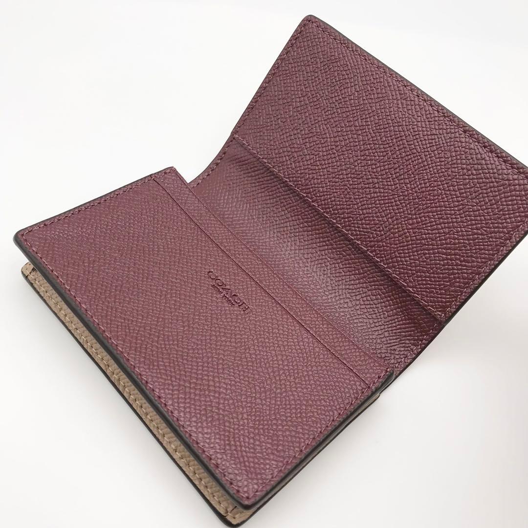 COACH 大人気！！ ビジネス カードケース トープ 名刺入れ 男女兼用 新品