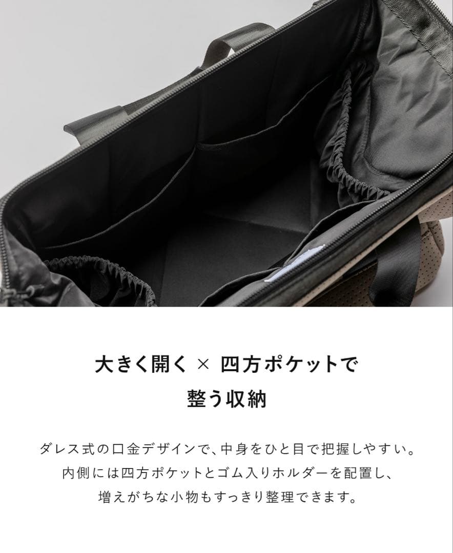 1月22日まで！エディータ　EDITA Lサイズ CGY ボストンバッグ